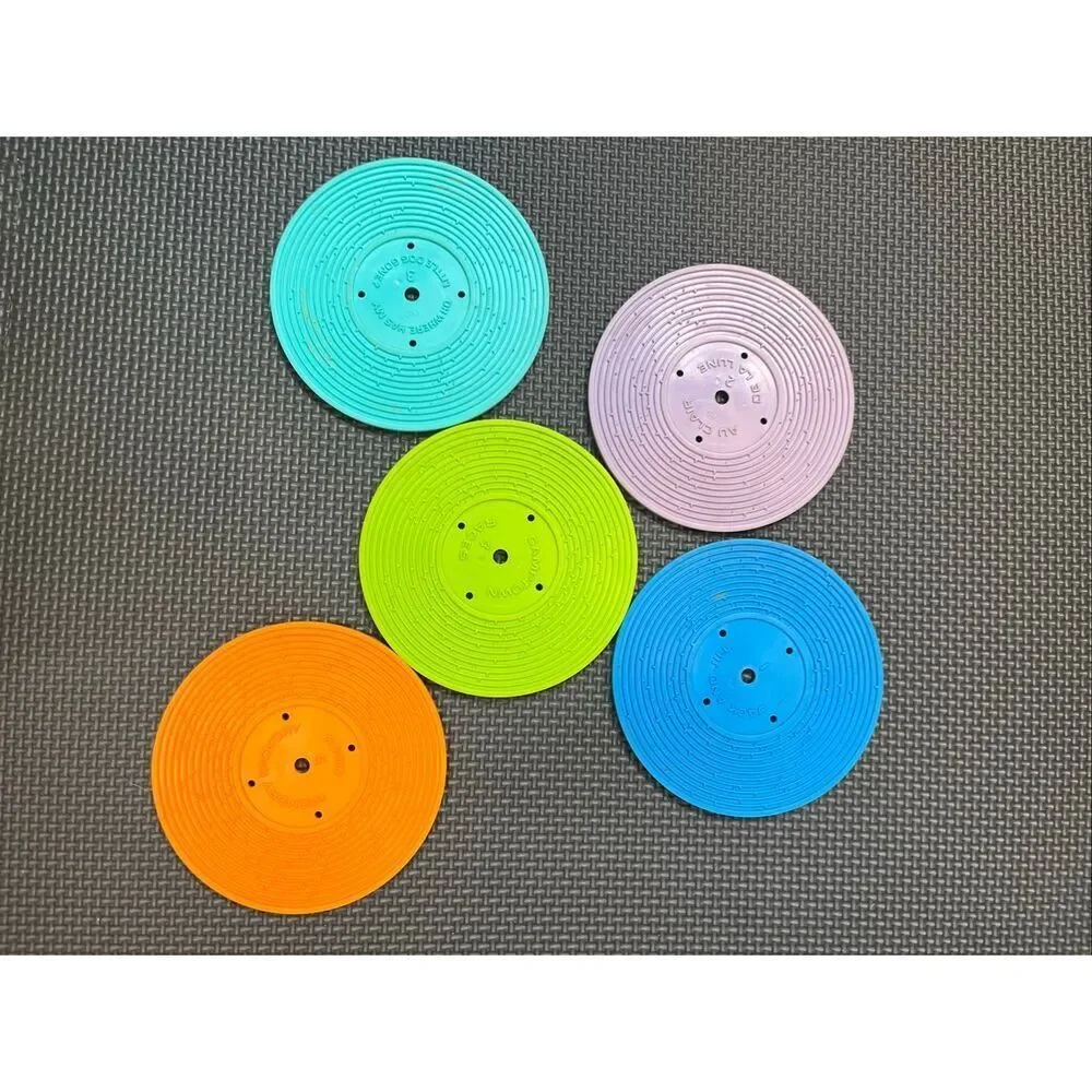 Fisher Price | kids vintage record player with records